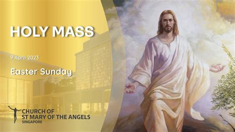 easter sunday 2023 c mass schedule